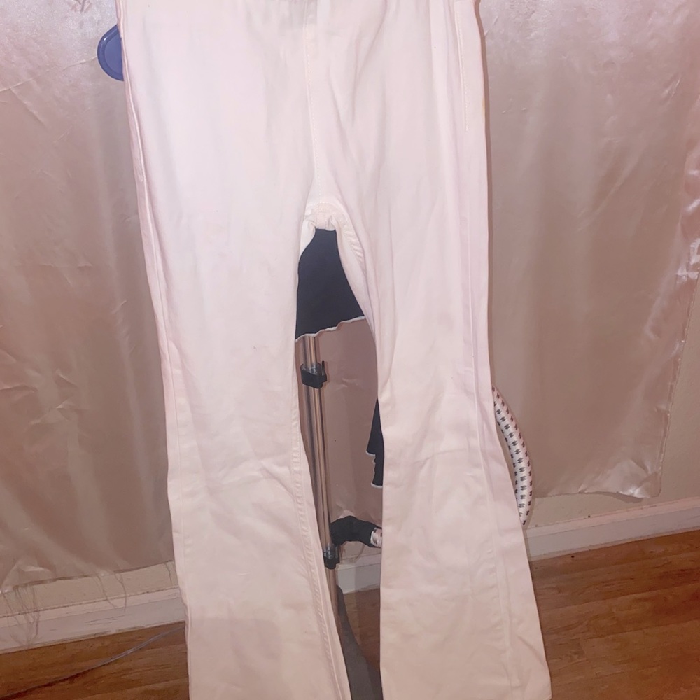 Newbury Kustom white bell bottoms